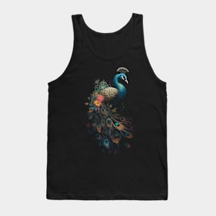 Peacock Art Tank Top